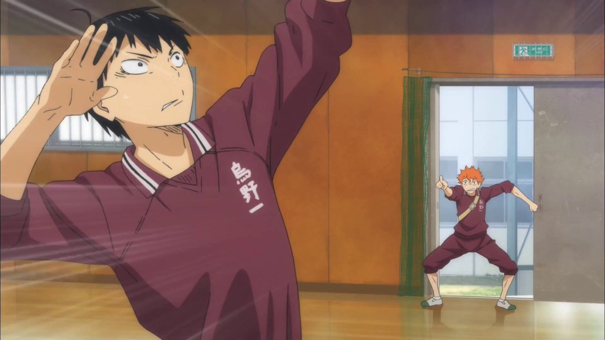 Shôyô, pour suivre les pas de son idole rejoint le lycée Karasuno mais il y trouve kageyama. Les deux sont alors forcés à faire équipe mais au début c'est compliqué ce qu'il ne savait pas c'est que leur duo va devenir un pilier pour leur équipe