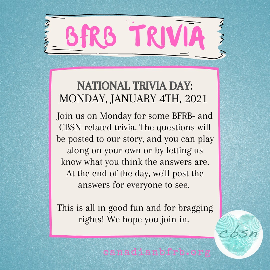 Cbsn On Twitter Coming Monday Across Our Social Media The Questions Will Be The Same On Each Platform So Feel Free To Participate Or Follow Along On Facebook Twitter Or Instagram Nationaltriviaday