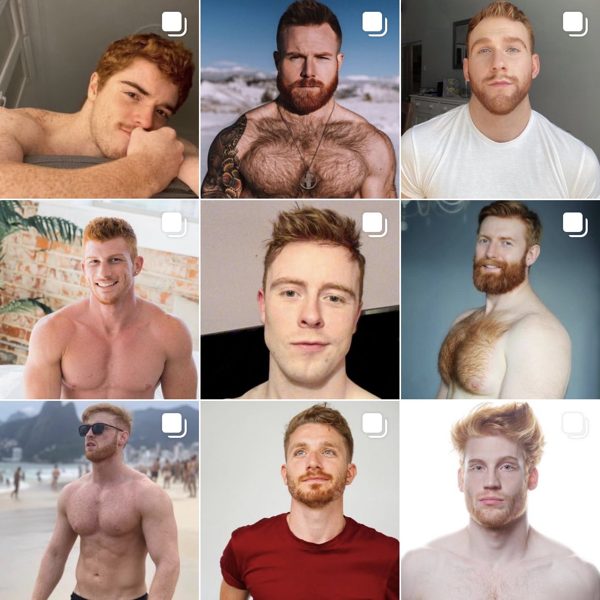 Ginger men hot 10 Hot