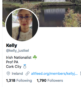 We were tagged in a post recently about the planetary minds of  #PatriotAnalytica, a self-styled “intelligence” wing of the far right NP’s online presence, primarily Michael Chopper O’Keefe, “Danny Boy” (Limerick), Gearóid Murphy (Cork), Cra!g Fitz (Dub), “Kelly” (Cork) & others.