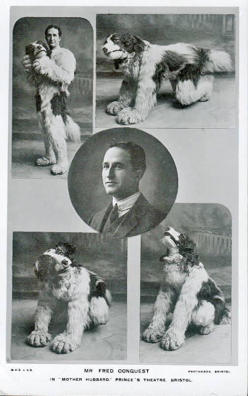 The First Fursuiter, 1899
Mr Fred Conquest, from the Victorian era.