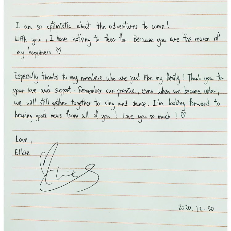 clc7turkey2's tweet photo. 301220 | Elkie Instagram güncellemesi

Sevgili Cheshire'larıma,
İçten şekilde söyleyeceğim şeyler var ve eğer okumak için zaman ayırırsanız çok minnettar kalırım~ 

Neredeyse 6 yıl oldu. Seçmelerden başladı, debut ve nihayet sizinle tanışma şansı ve sizinle daha yakın olabilme+ https://t.co/OzzI9AqRUV