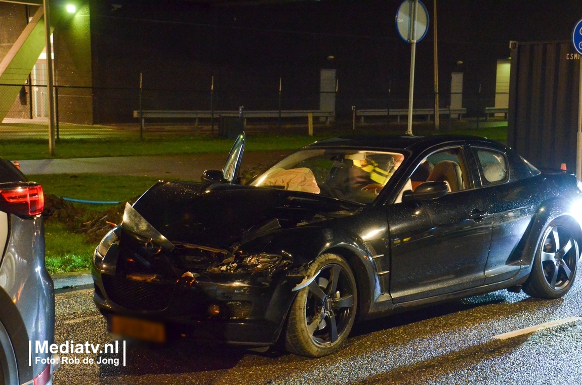 Melding aanrijding Containerweg Waddinxveen