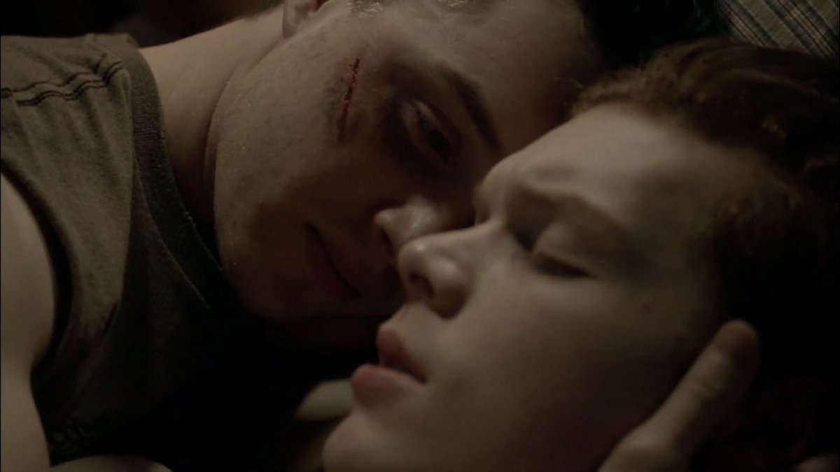 and for once, you let goof your fears and your ghostsone step, not much, but it said enoughyou are in love x 5x08