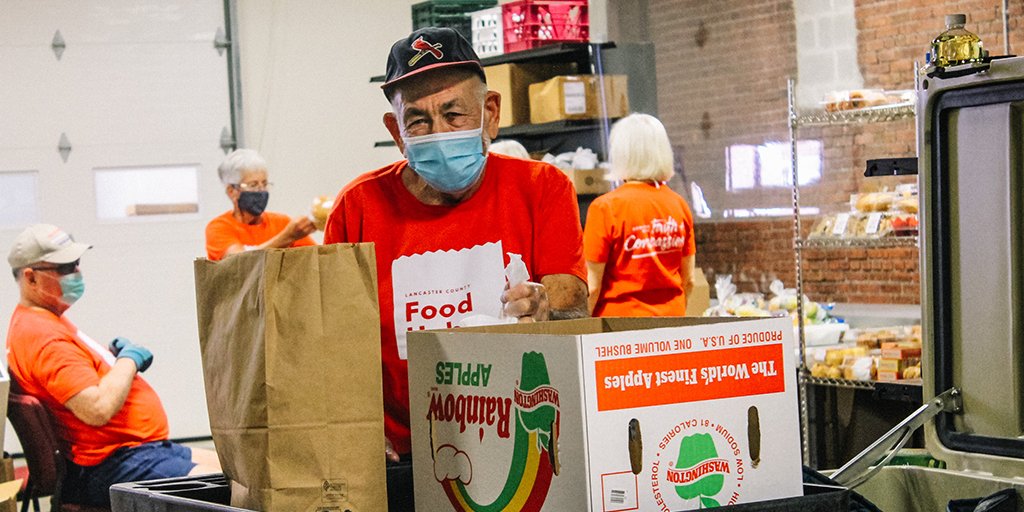 thecampbellsco's tweet photo. The Lancaster Food Hub is helping those in need near our #CampbellSnacks community of Denver, PA. 

See how you can help: https://t.co/c2uGI4GBex https://t.co/0MiPBKhqVQ