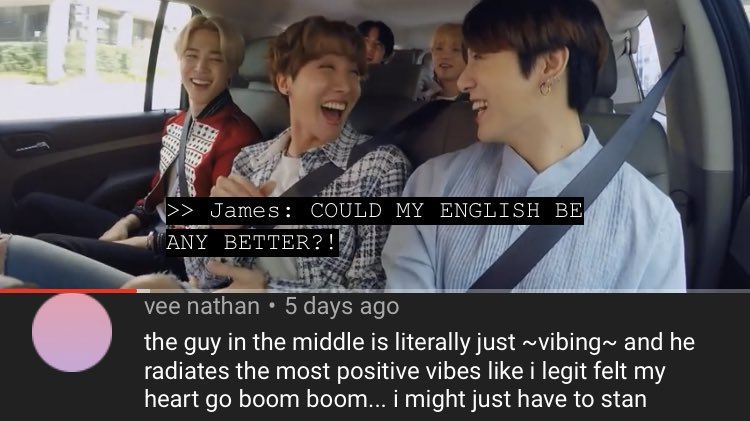 carpool karaoke Hoseok