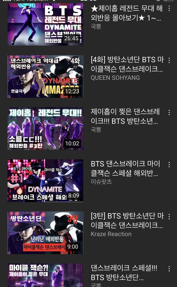 these reaction videos for Hoseok’s dynamite dance break