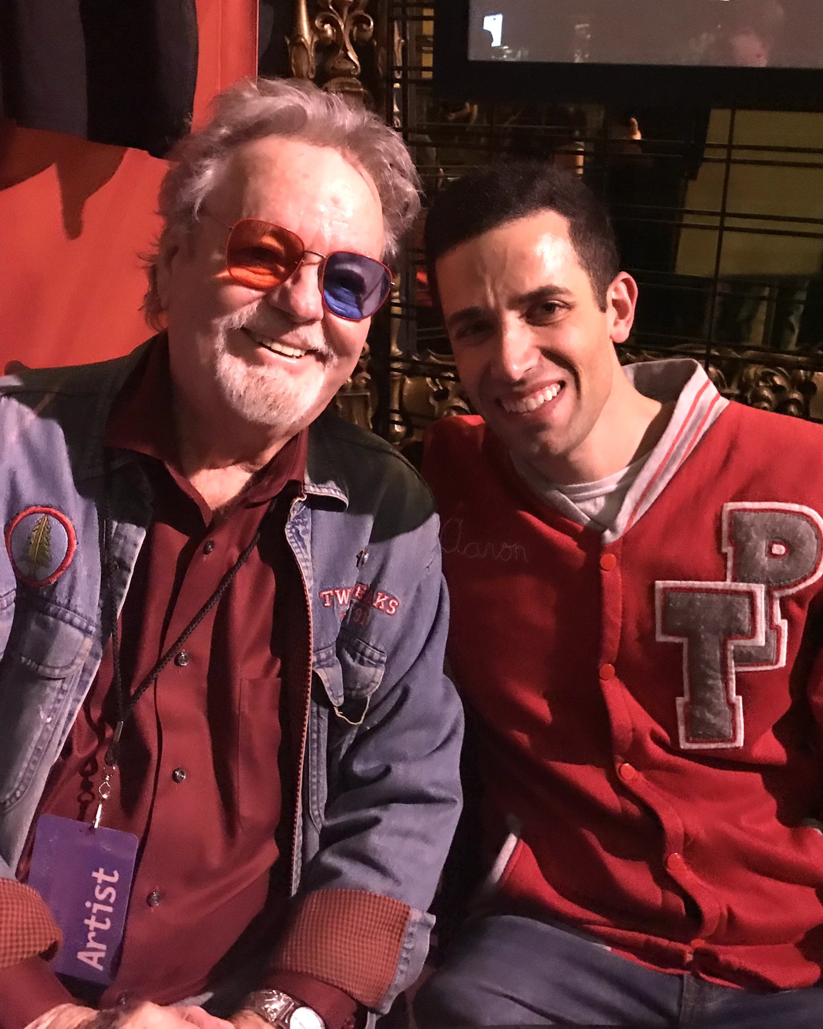 Happy Birthday to Russ Tamblyn! 
Thanks for letting me wear your glasses. 