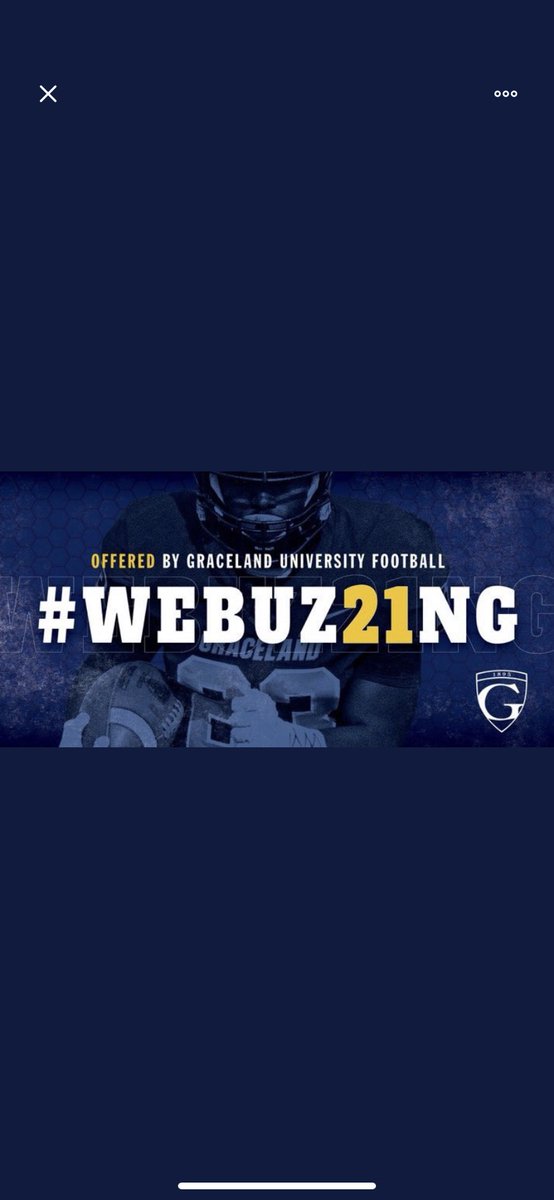 Truly blessed and honored to receive an offer from Graceland university <a href="/CoachPosateri/">Coach Poz</a> <a href="/CocoaFootball/">Cocoa Football</a> #WeBuz21ng #TheStingdom #WeAreGraceland