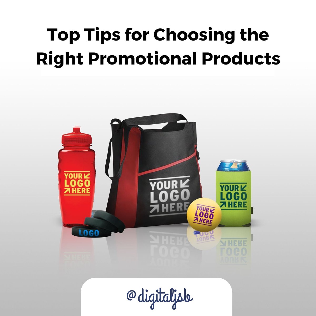 digitaljsb's tweet image. Choosing the right promotional products for your brand is essential. Any wrong decision while promoting your brand will adversely impact your marketing strategy to yield the desired results. Read More: bit.ly/2KNOCbR #promotionalproducts #promotionalproduct