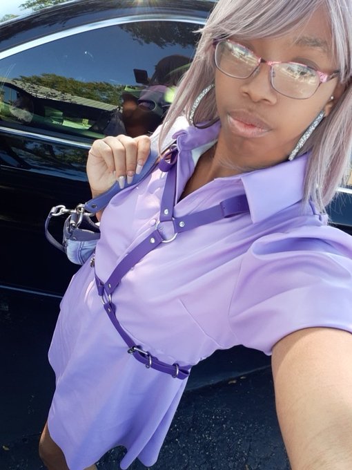 🌌Hear Me out🌌.... Casual 💜PURPLE LEATHER 💜 https://t.co/qBuN0ioJS5