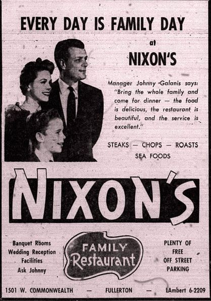 Shortly before the 1960 Presidential election, Richard Nixon was alarmed when it was revealed that his brother, Donald, received a $205,000 loan from Hughes.