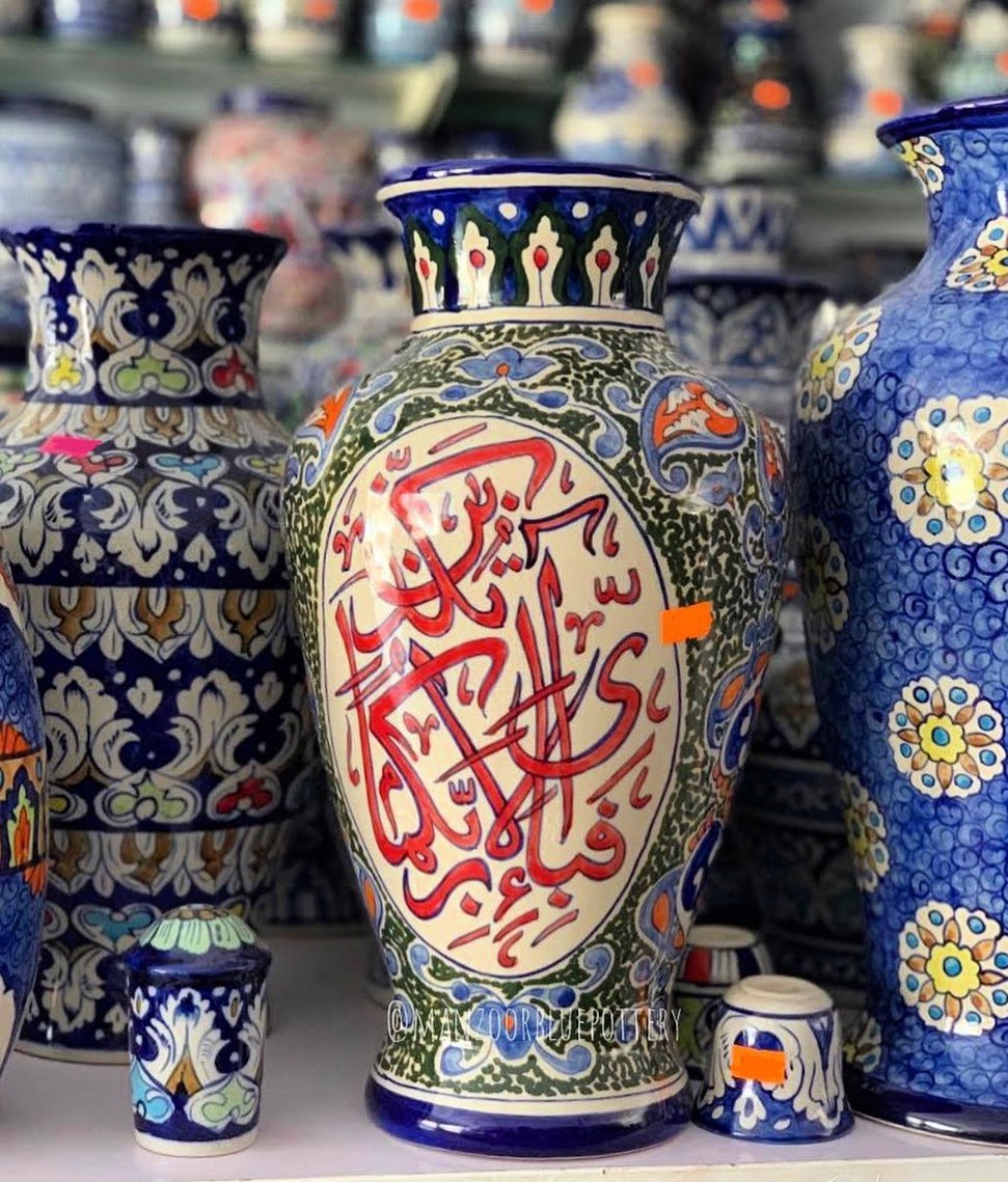 Blue Pottery Multani.
@bluepottery 
@thehappydance 
@multani 
@MultanSultans 
@blue 
#Blue_pottery
#Multani_pottery
#Multani_art
#ancient_multani_art
