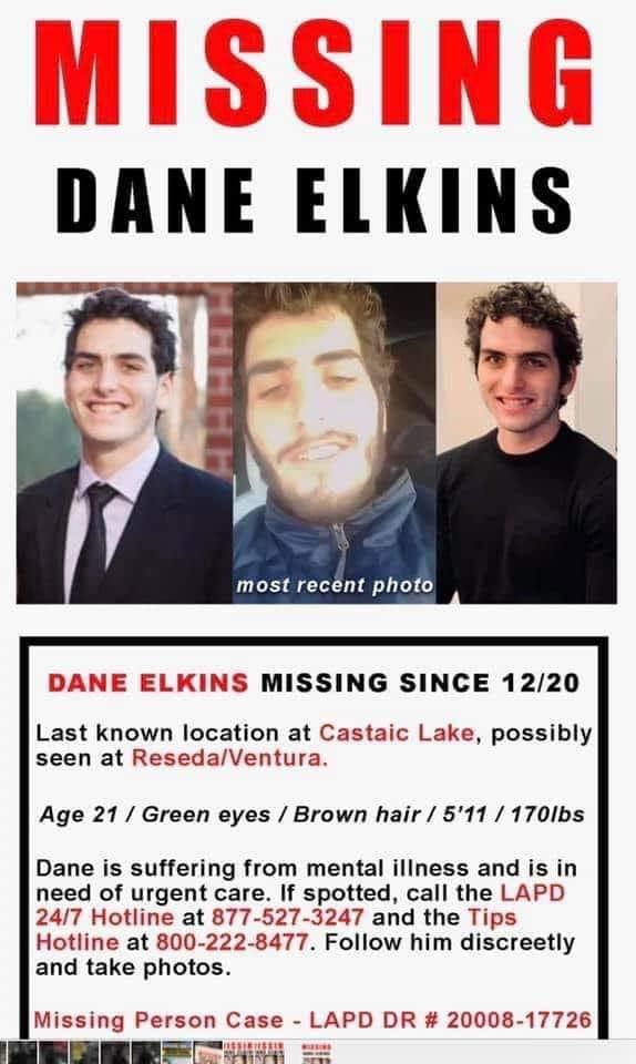 The family of this missing young man would be very grateful to anyone who can amplify this story, especially those in #LA. Thank you!
<a href="/SpecNews1SoCal/">Spectrum News 1 SoCal</a> <a href="/CBSLA/">This is (not) CBS Los Angeles 👁️</a> <a href="/ABC7/">ABC7 Eyewitness News</a> <a href="/NBCLA/">NBC Los Angeles</a> <a href="/FOXLA/">FOX 11 Los Angeles</a> <a href="/SCV_Incidents/">Santa Clarita Incidents</a>
 #BringDaneHome #DaneElkins #FindDaneElkins