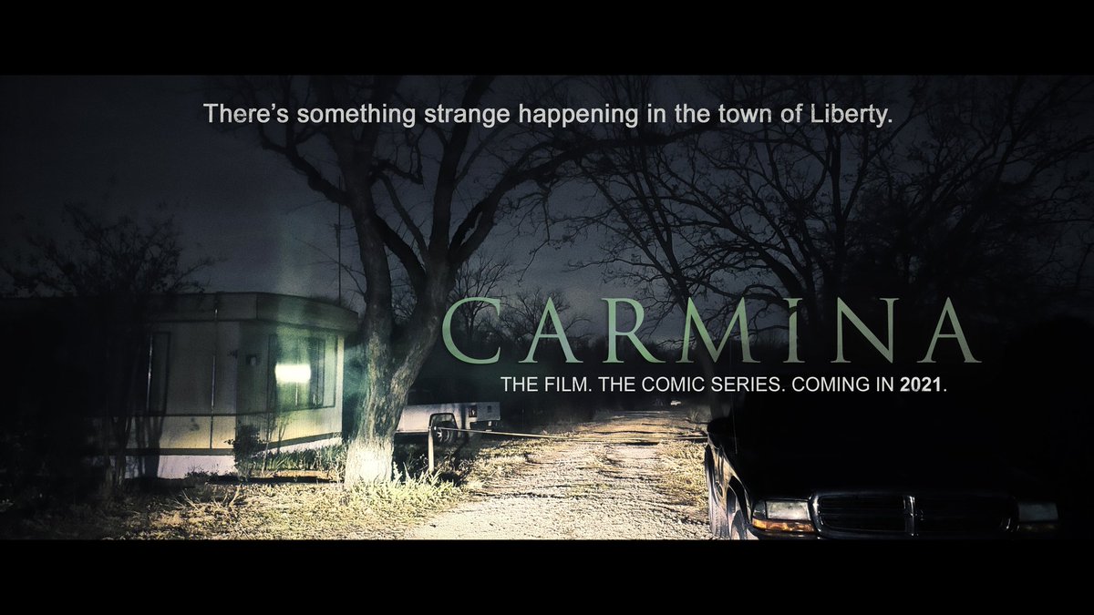 There's something strange happening in the town of Liberty.

Carmina the film and the comic series arrives in 2021!

#CarminaTheSeries #CarminaMovie #CarminaComics #supernaturalstories #coming2021