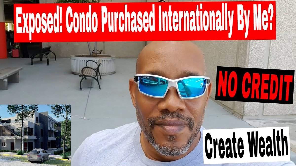 No Credit Needed. Exposed! Condo Purchased Internationally By Me? Find out what it takes to buy a condo, villa, townhouse or home Internationally youtu.be/WnmrZiKQ8-o

@strugglingnow 
#strugglingnow
#millionairemindset #realestateinvesting #noqualifyrealestate #preconstruction