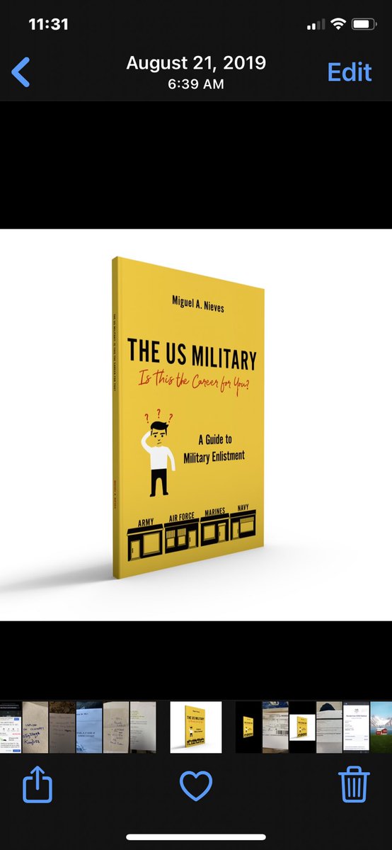 quickcloser's tweet photo. New book on Amazon great for high students thinking about joining the military https://t.co/iSvTUrfiYs
