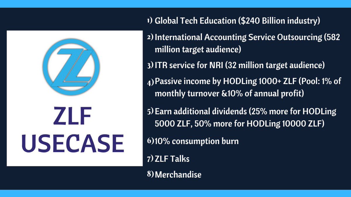 ZillonLife's tweet image. Our endeavour is to play a part in global adoption of #Blockchain and to provide value &amp;amp; passive income for our supporters. 
In the past 5 months we have been graduating expanding #ZLF #Usecase and our effort will be to expand it further in 2021.
Thanks for your support.