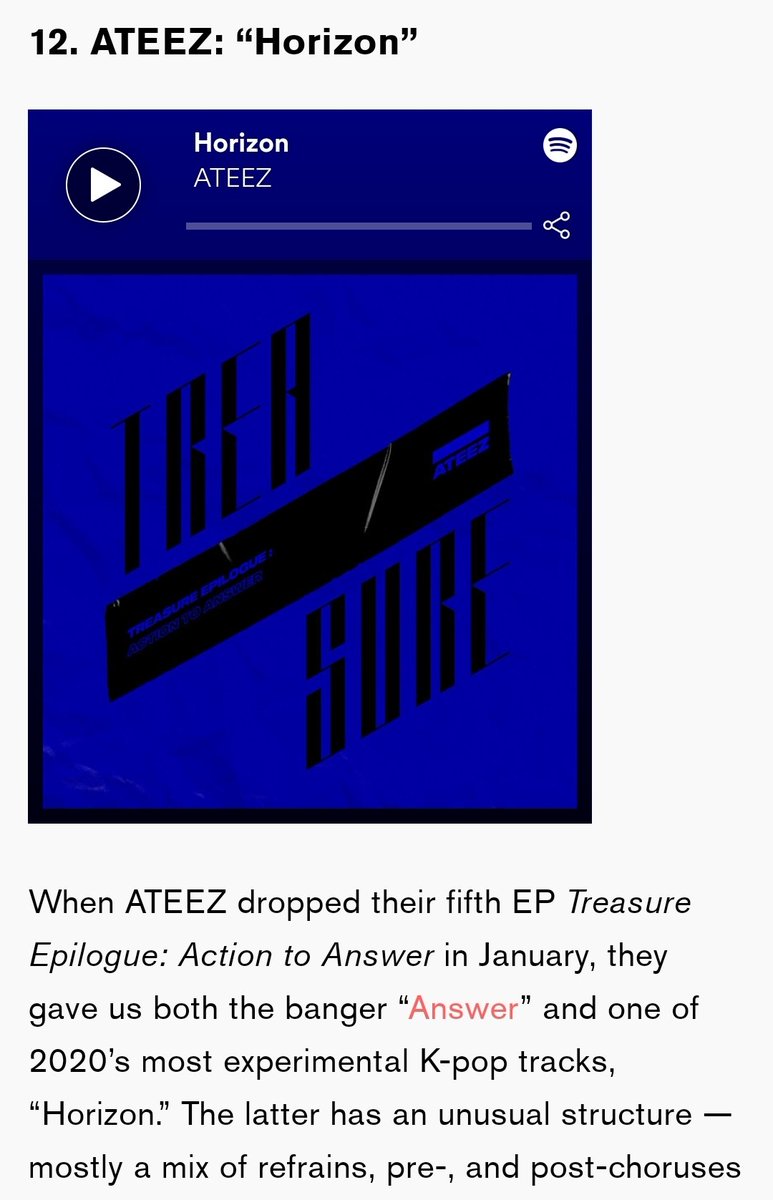 -Thanxx fue #2 en el Top Most Played Songs Since September 2020 (SBSPopAsia)
-#3 en Next Big Sound Emerging Artist Weekly
-#10 en Next Big Sound Social Metrics 
-Horizon #12 The Best Kpop Bsides of 2020 (MTV)