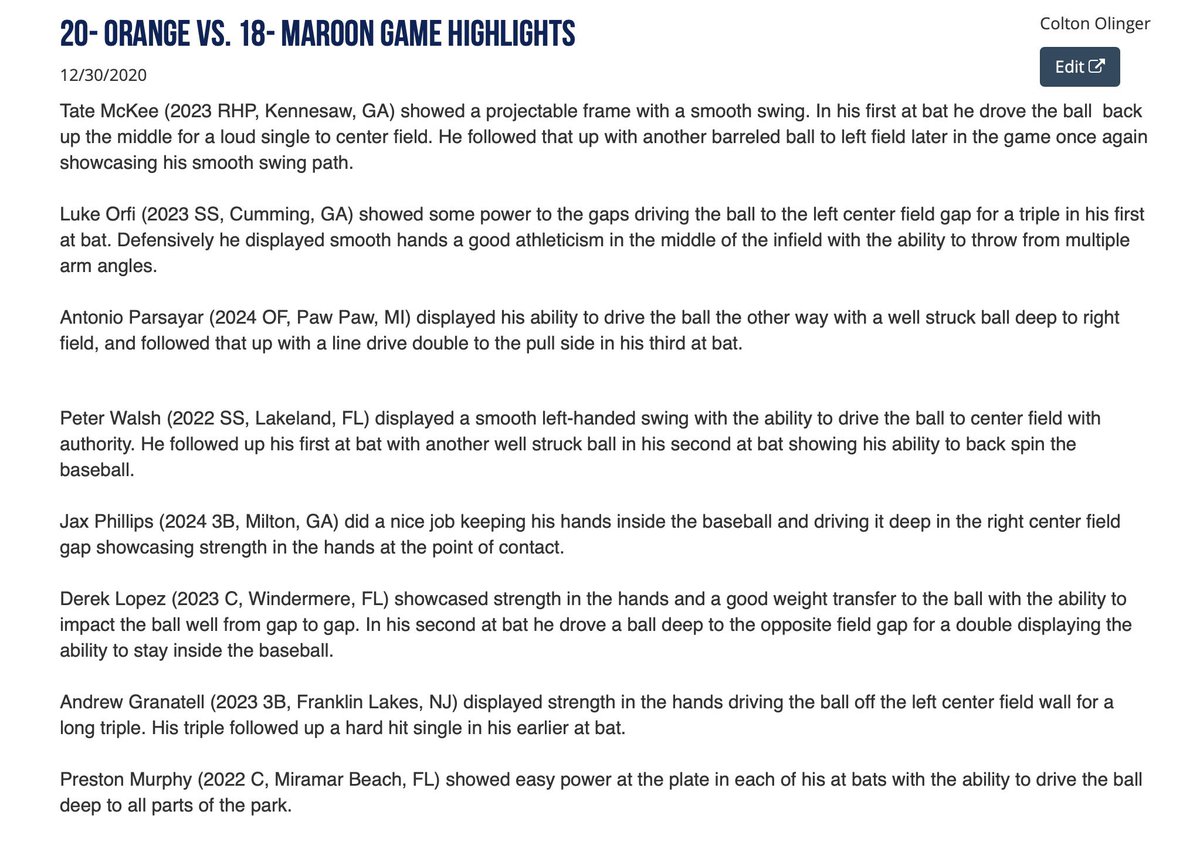 PGShowcases's tweet photo. 20- Orange vs 18- Maroon Game Highlights from the Main Event National Underclass Showcase #MainEvent                                    https://t.co/TbaMO6FmLH https://t.co/32yrkSaWuc