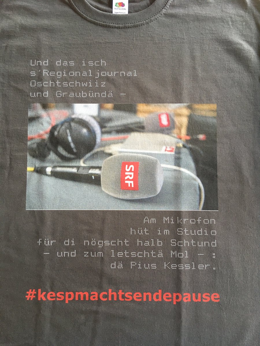 Zum letzten Mal fürs SRF Regi Ostschweiz und Graubünden... 
m.srf.ch/audio/regional…

#kespmachtsendepause