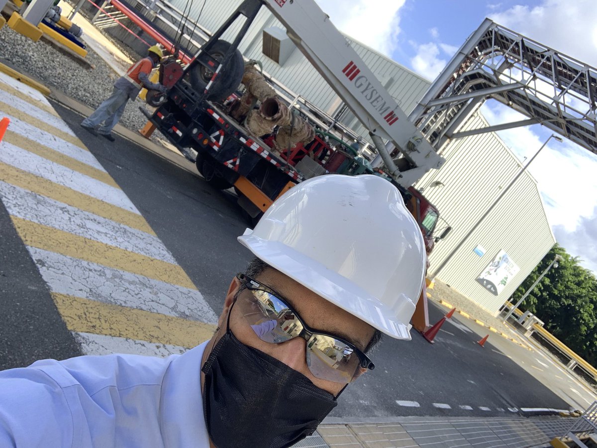 robledoaybar's tweet image. Replacing #PostIndicatorValves of an existing #FireProtectionSystem