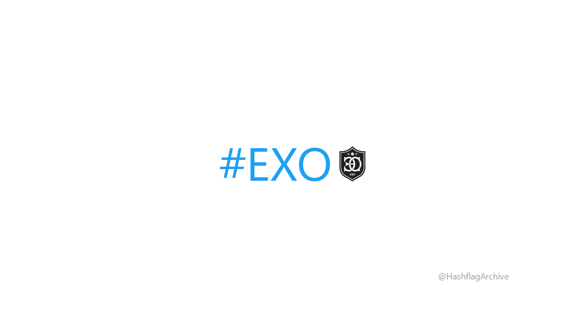 HashflagArchive's tweet photo. #EXO https://t.co/sz6iTFsZIg