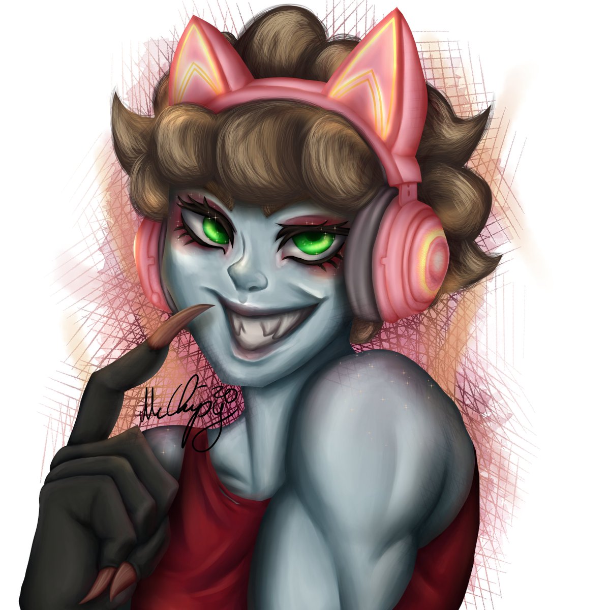 McChipyArt's tweet photo. CJ's Feelin' kinda cute~
I'm actually really proud of this- I see this as an archivement in my art skill :D
#myart #McChipyArt #occj #tyrantoc #residentevil #digitalpainting https://t.co/f0DX0tAbmR