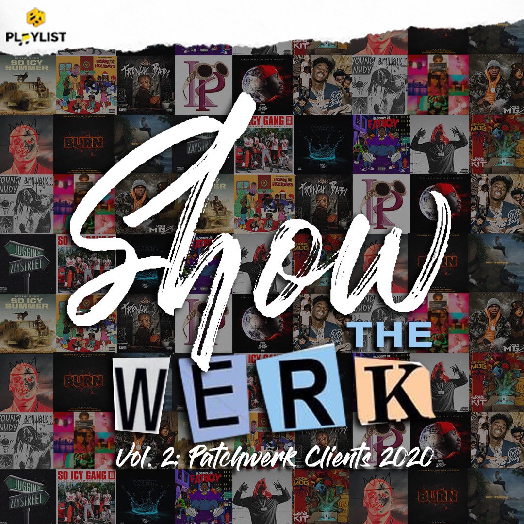 PatchwerkStudio's tweet image. Need a #NewYearsEve playlist?  Check out #ShowTheWerk Vol. 2, highlighting our clients from 2020!

smarturl.it/showthewerkvol2
