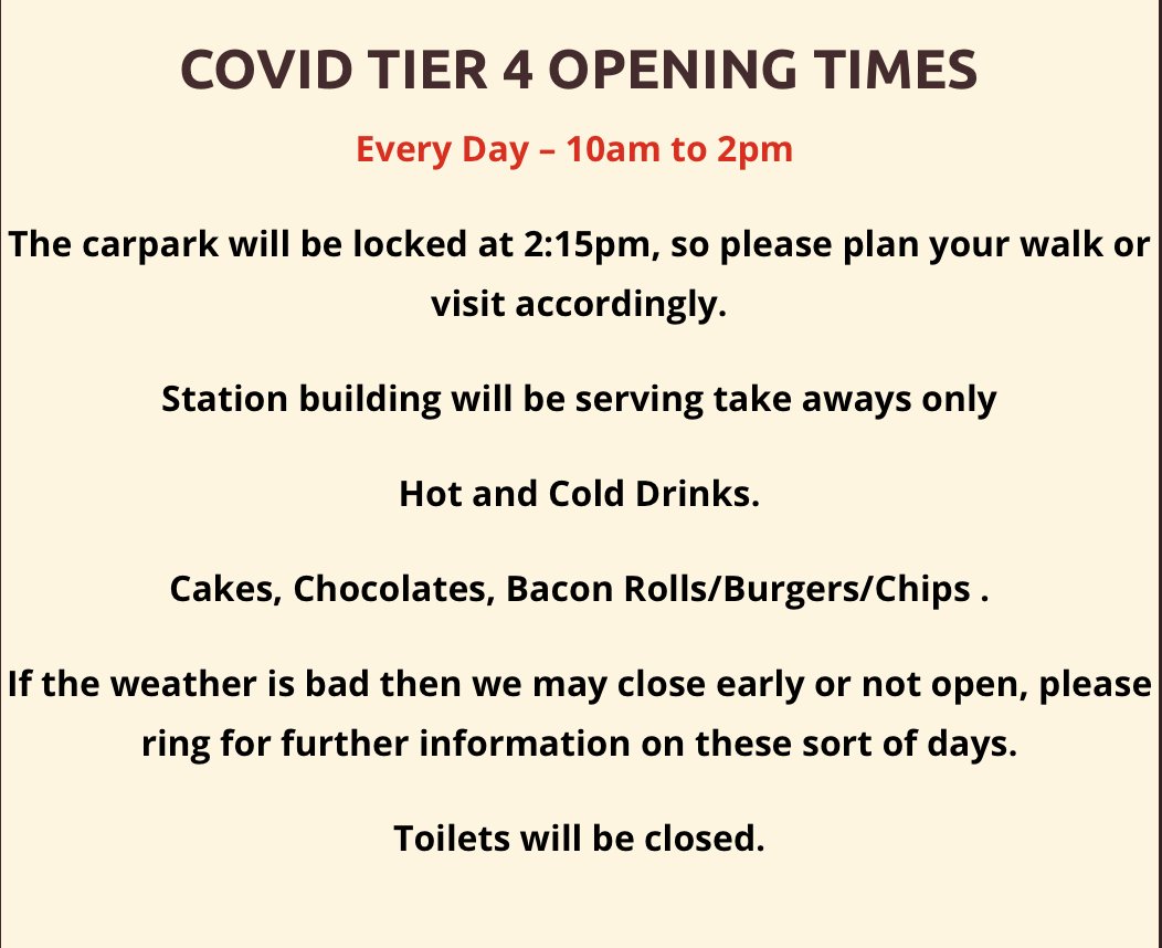 Covid Tier 4 Opening Times - mailchi.mp/bb627d8664b4/c…