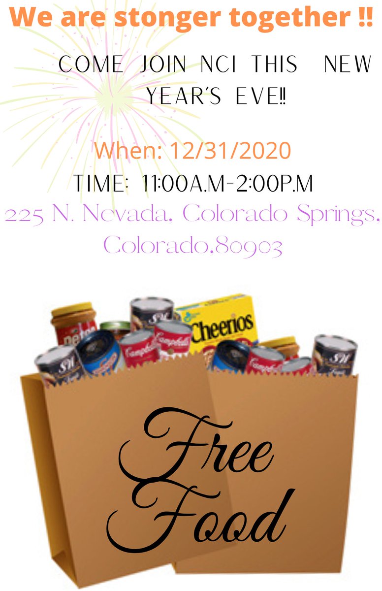 NoCapInc's tweet photo. Please retweet #colorado #coloradosprings #community #charity #nonprofit #organization #StrongerTogether #BlackOwnedBusinesses https://t.co/nrQgbRAtVW