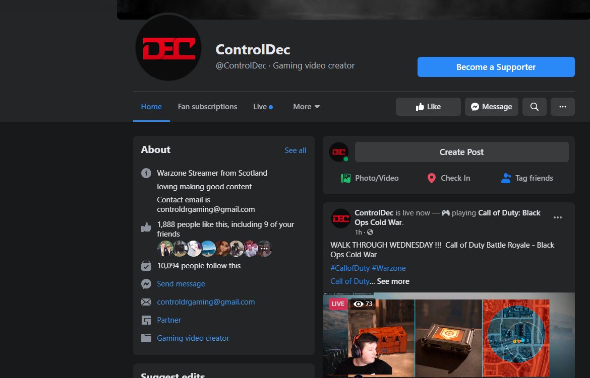 Controldecv2's tweet image. Hit 10k Followers on @FacebookGaming Starting the new year off right! 🔥🤖👽