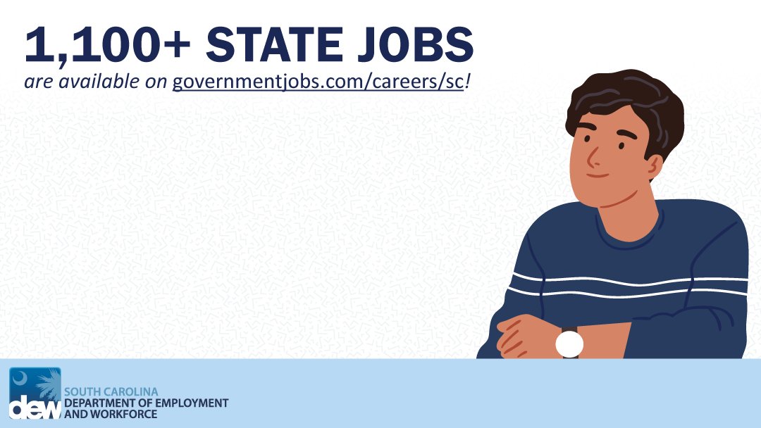 Did you know there are currently more than 1,100  state jobs posted right now on the career website for South Carolina state jobs? You can view the available jobs right now, by going to governmentjobs.com/careers/sc.