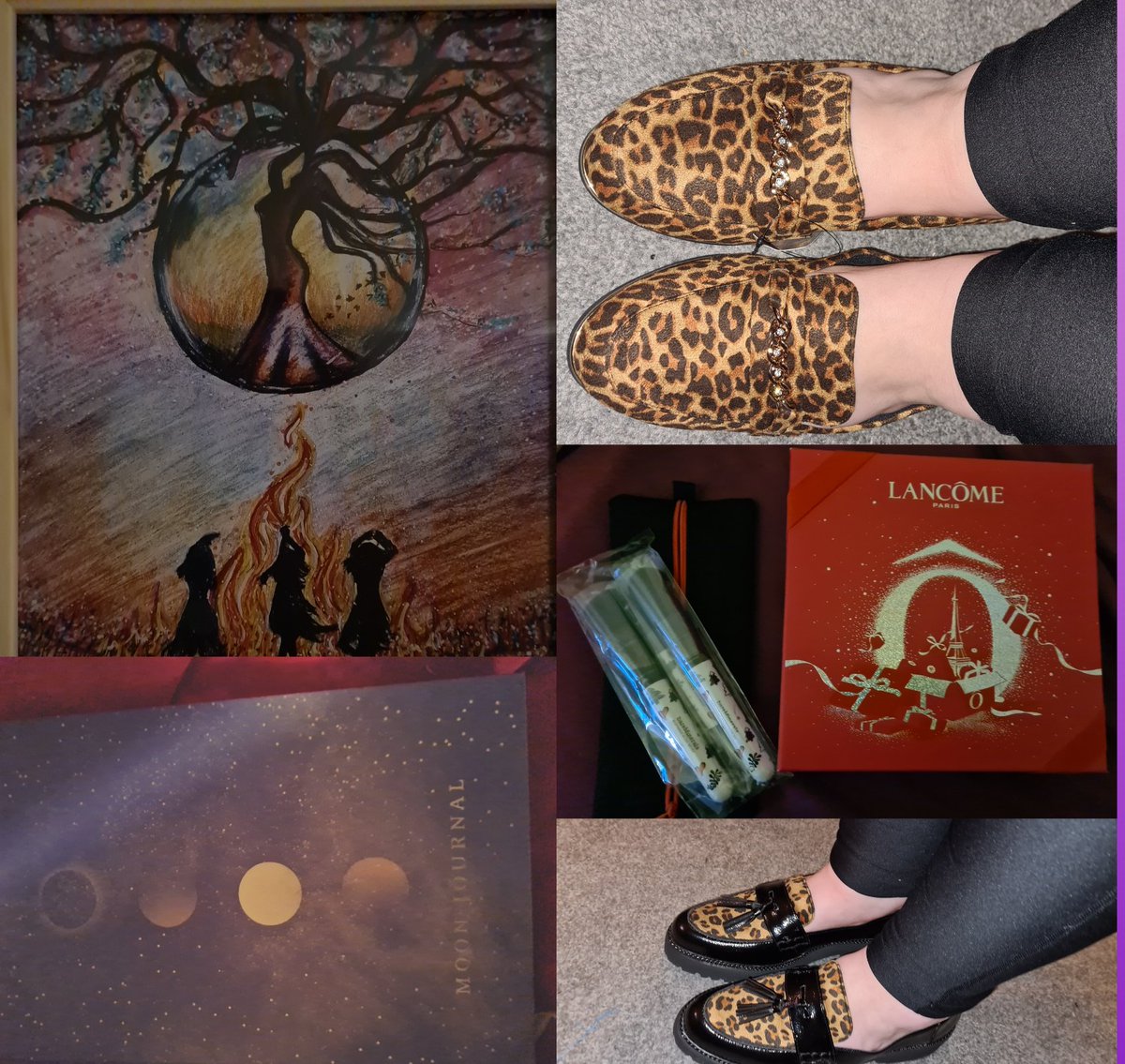 n0l0ngeract1ve8's tweet photo. Some of my presents to me from me arrived today! 😍 Made my day given the new covid restrictions announced today. Here's hoping the new job plan on my working from home!
#TreatMyself #ilovepresents #leopardprint #witchyvibes #moonjournal #lancome https://t.co/LSNfa24IOp