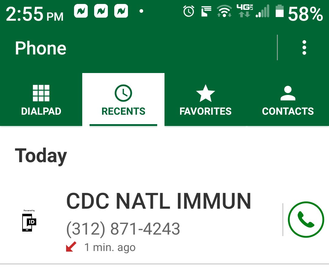 Just got a call from the lying clowns at the CDC. Didn't answer the call, but have a real good idea about what these liars wanted. They can take their swabs, their needles and vials and shove them all up their a...
