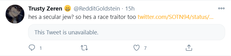 of these comments and tweets onto this thread. However, if zeren is actually Jewish, black, or both, then I apologize. however, judging the comments that he makes I personally believe he is neither.