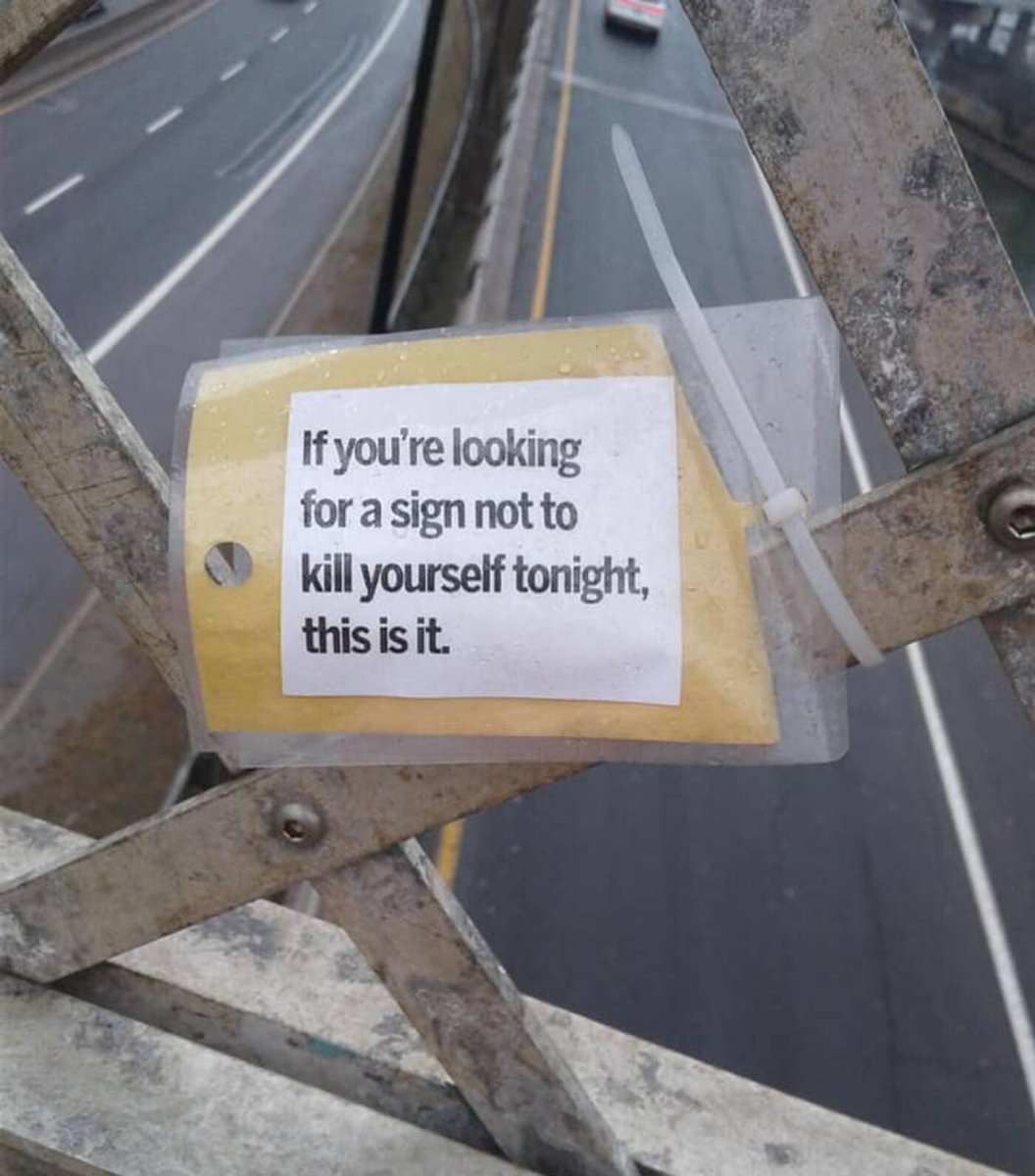 SignsofTimesLtd's tweet image. #Signage can be a powerful thing. The beloved truss running over the #DonRiver in #Toronto, Canada has received a dose of love in the form of carefully-made laminated #Signs directed at anyone who is considering taking their own life. 

See more here: j.mp/3h7K7ER