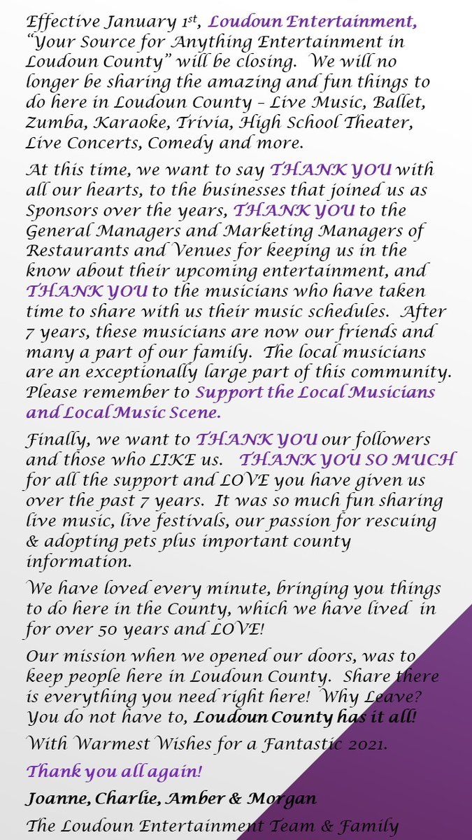 Loudoun Entertain tweet media