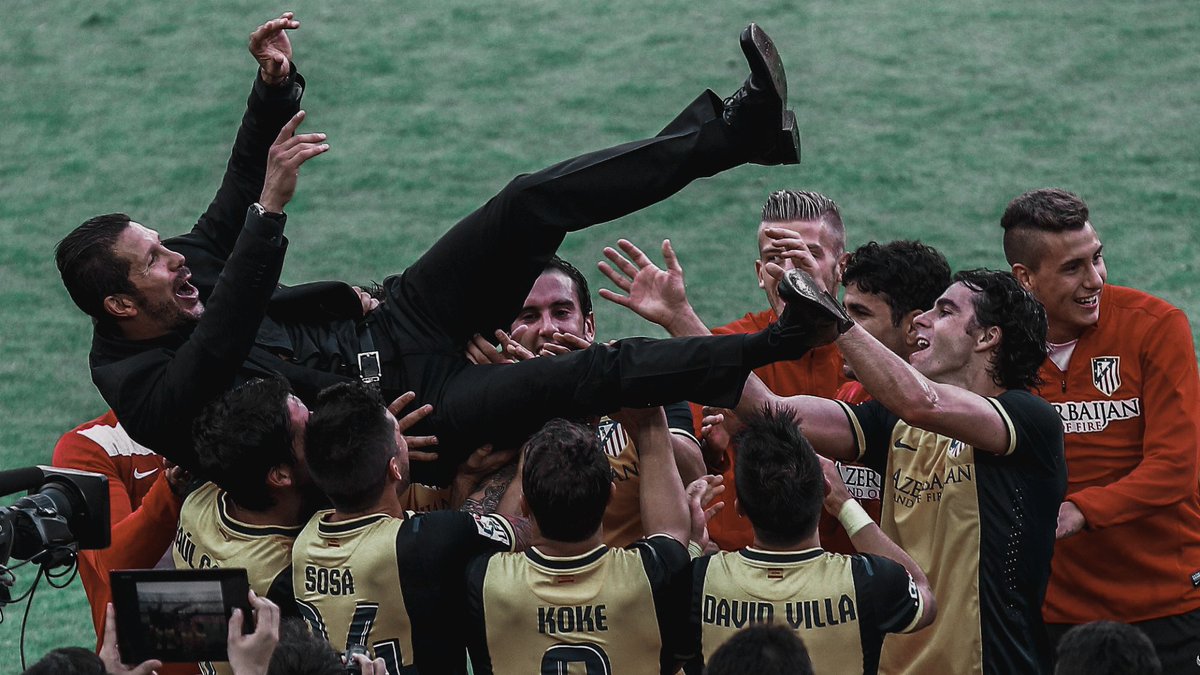  Le palmarès de Diego Simeone avec l'Atlético de Madrid : LaLiga (2014) Copa del Rey (2013) Supercoupe d'Espagne (2014) Europa League (2012, 2018) Supercoupe d'Europe (2012, 2018) Finales UCL (2014,2016)