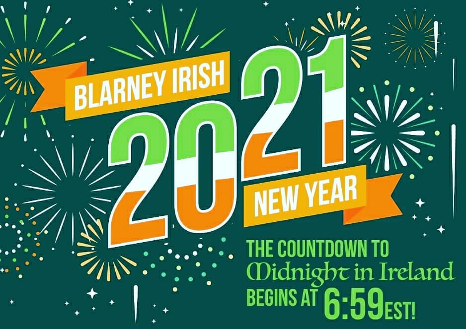 . @BlarneyToledo - Celebrate midnight in Ireland with Blarney in Toledo! The fun kicks off at noon with with 2021 hitting Ireland at 7pm EST. (6/9)