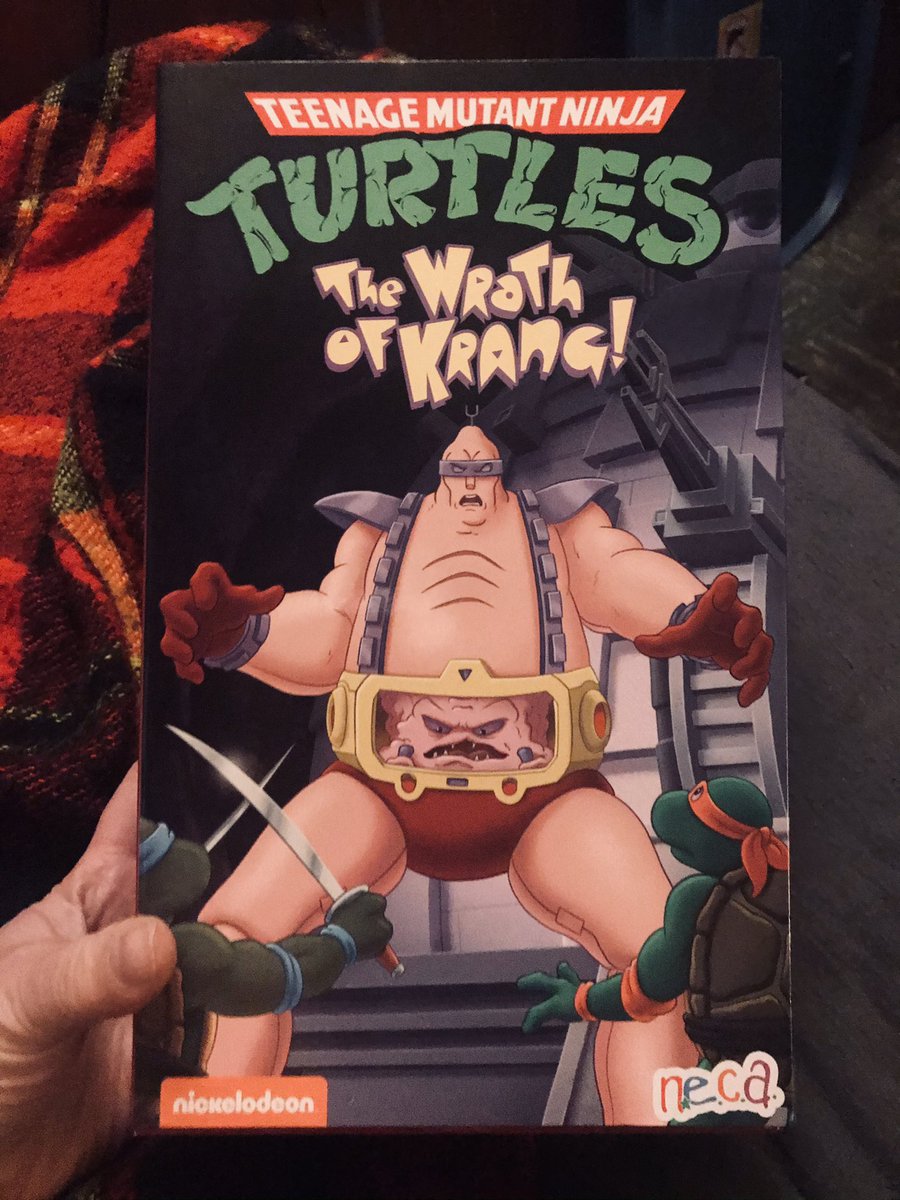 PateeSondra's tweet photo. Thanks to my boyfriend @BrathAttack I finally got my Krang !! #TMNT #Krang #Toycollector #TeenageMutantNinjaTurtles #NECAtoys #nerdlife #ThingsICollect https://t.co/u6j2rYCofW