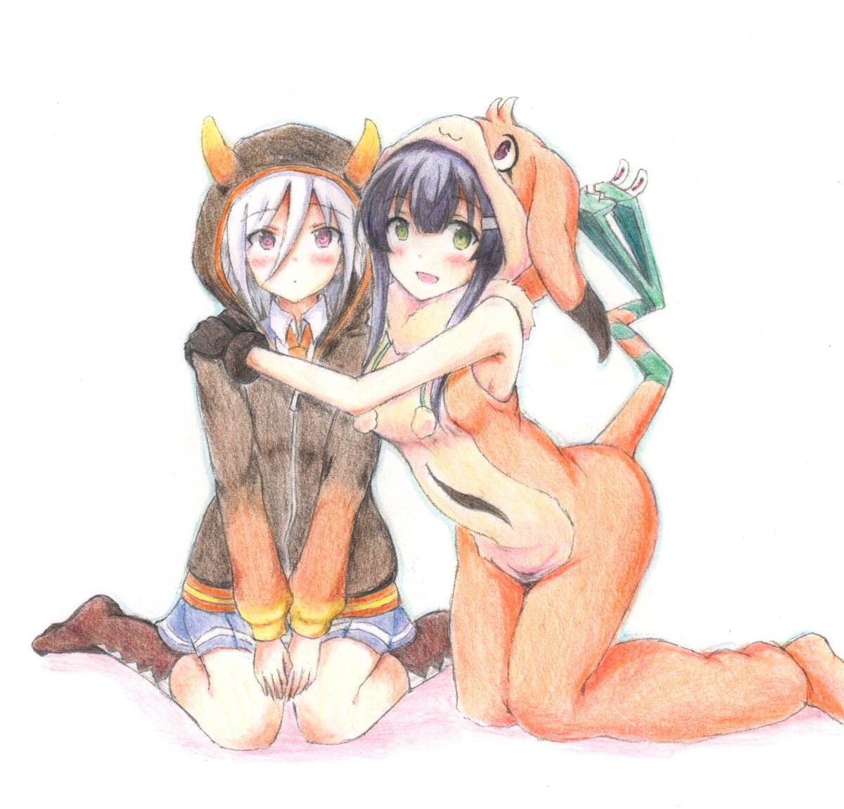 今年Twitterにあげた舞衣ちゃんその2
・人気投票で舞衣ちゃん5位記念に描いたバレンタイン衣装の舞衣ちゃん
・柳瀬舞衣ちゃん13歳の全裸入浴
・ねねぐるみ舞衣ちゃん&荒魂パーカー沙耶香ちゃんです
#とじとも
#刀使ノ巫女 https://t.co/S77STs6j1j 