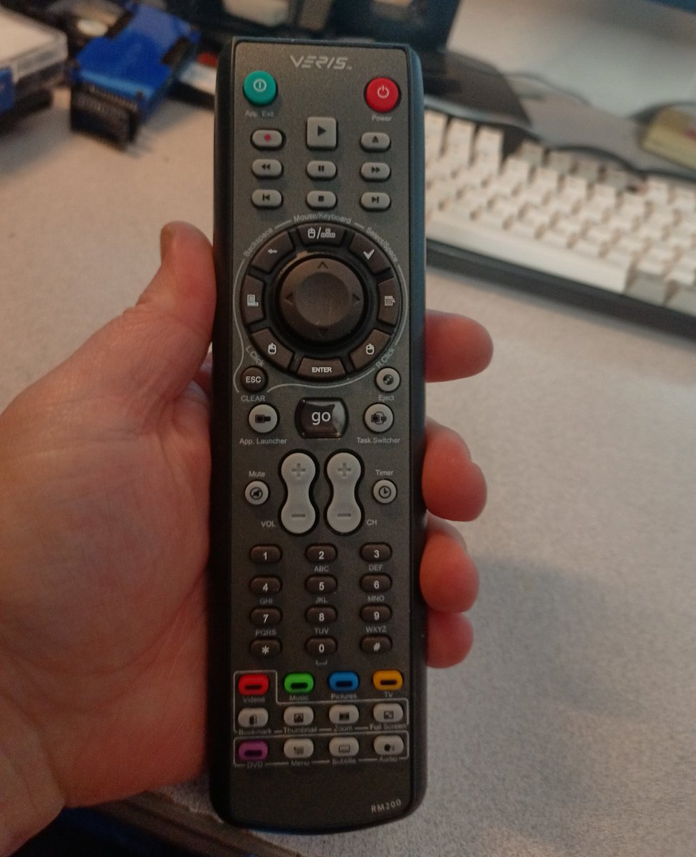 Let's see if the remote works.Can I power it on from the remote?