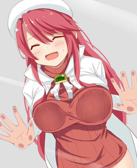 アティ先生描きました なんか色々あってアティ先生におっぱお押し付けて貰える機会ができないかな 