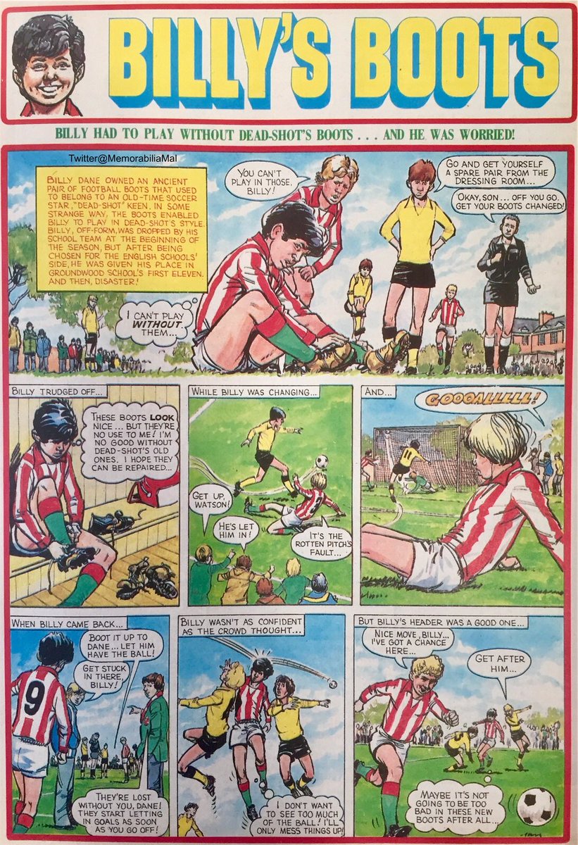 Part 7 on the thread....Billy’s Boots from Tiger & Scorcher(11/3/78)