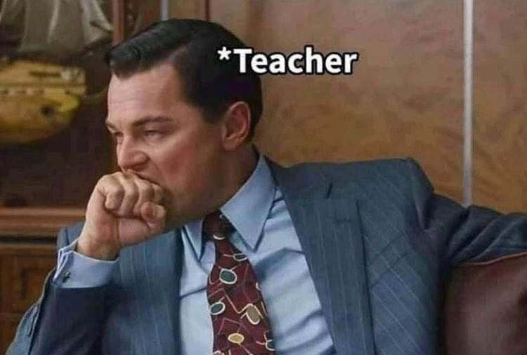 Lehrer: „Könnt ihr bitte alle euer Material rausholen?!“

Schüler: „Ich weiß nicht ob wir können?😏“

Lehrer: