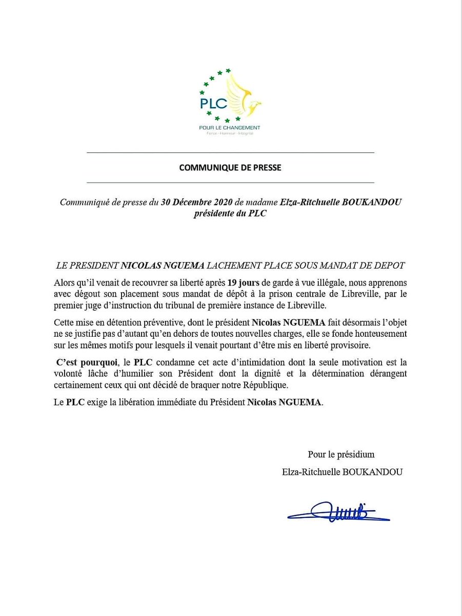 MLafricain's tweet photo. #Gabon
#PLC https://t.co/6LhoNwju95