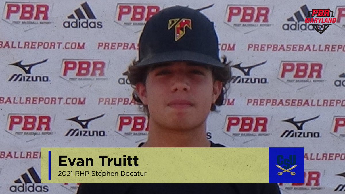 Prep Baseball Maryland (@prepbaseballmd) on Twitter photo π₯ PBR MD Most Viewed Profiles of 2020
#οΈβ£1οΈβ£2οΈβ£
'21 RHP and @CSUBucsBaseball commit Evan Truitt <a href="/EvanTruitt7/">Evan Truitt</a> of <a href="/DecaturBasebal1/">Stephen Decatur Baseball</a>
π Full Profile π
zcu.io/GyJP π₯ PBR MD Most Viewed Profiles of 2020
#οΈβ£1οΈβ£2οΈβ£
'21 RHP and @CSUBucsBaseball commit Evan Truitt <a href="/EvanTruitt7/">Evan Truitt</a> of <a href="/DecaturBasebal1/">Stephen Decatur Baseball</a>
π Full Profile π
zcu.io/GyJP