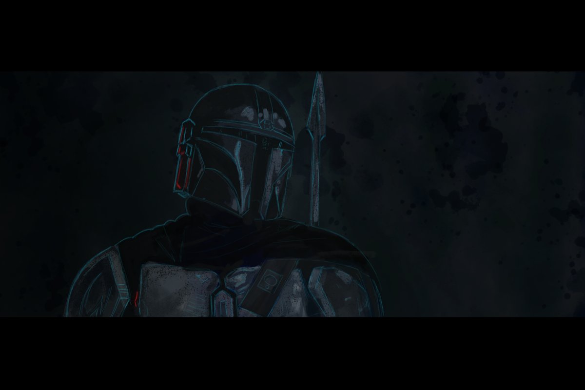 Y'all weren't kidding about The Mandalorian eh? Just finished watching it today and it made me do a draw.
