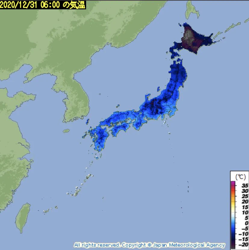今年最後に試されている？北海道の気温が大変なことになる！